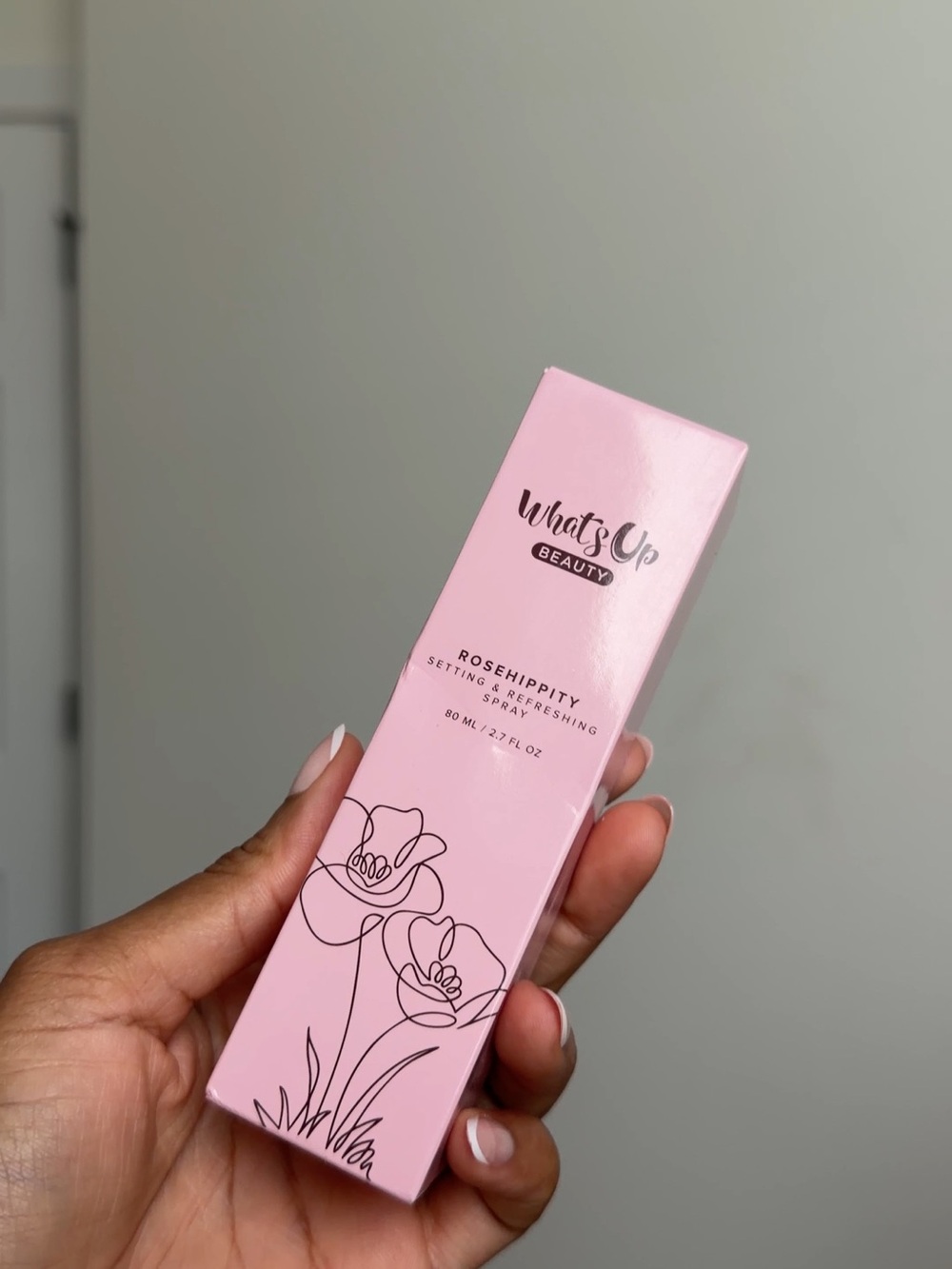 What’s Up Beauty Rosehippity Setting & Refreshing Spray — Pink